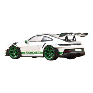 Porsche 911 992 GT3 RS Tribute to Carrera RS Biały Python Green Norev 1:12 127535 Metal — zdjęcie 2 z 4