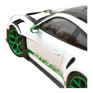 Porsche 911 992 GT3 RS Tribute to Carrera RS Biały Python Green Norev 1:12 127535 Metal — zdjęcie 4 z 4