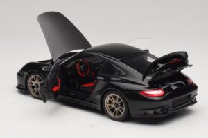 Porsche 911 997 GT2 RS Czarny Minichamps 1:18 100069401-O Metal — zdjęcie 5 z 8