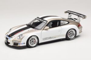 Porsche 911 997 GT3 Cup Biały Z Paskami 2008 Minichamps 1:18 WAP0210130C Metal