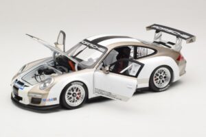 Porsche 911 997 GT3 Cup Biały Z Paskami 2008 Minichamps 1:18 WAP0210130C Metal — zdjęcie 2 z 8