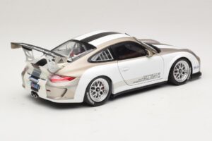Porsche 911 997 GT3 Cup Biały Z Paskami 2008 Minichamps 1:18 WAP0210130C Metal — zdjęcie 3 z 8