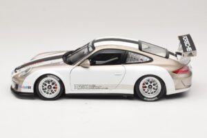 Porsche 911 997 GT3 Cup Biały Z Paskami 2008 Minichamps 1:18 WAP0210130C Metal — zdjęcie 4 z 8