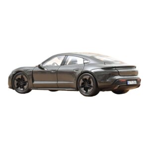 Porsche Taycan Turbo S Slate Grey Neo Norev 1:18 187654 Metal — zdjęcie 3 z 5