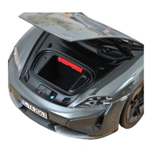Porsche Taycan Turbo S Slate Grey Neo Norev 1:18 187654 Metal — zdjęcie 5 z 5
