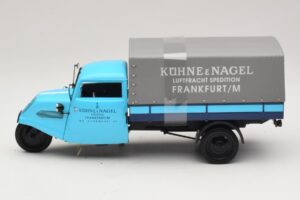 Tempo Hanseat Pickup Kühne & Nagel Frankfurt Minichamps 1:18 180099022 Metal — zdjęcie 3 z 6