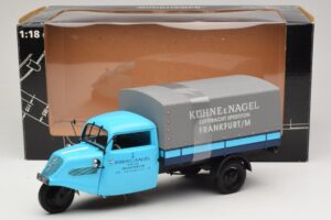 Tempo Hanseat Pickup Kühne & Nagel Frankfurt Minichamps 1:18 180099022 Metal — zdjęcie 6 z 6