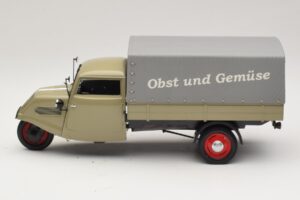 Tempo Hanseat Pickup Obst und Gemüse Minichamps 1:18 150099040 Metal — zdjęcie 3 z 6