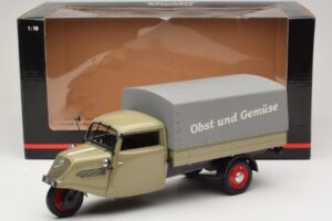 Tempo Hanseat Pickup Obst und Gemüse Minichamps 1:18 150099040 Metal — zdjęcie 6 z 6