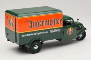 Tempo Hanseat Furgon Jägermeister Minichamps 1:18 150099044 Metal — zdjęcie 3 z 8
