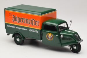 Tempo Hanseat Furgon Jägermeister Minichamps 1:18 150099044 Metal — zdjęcie 6 z 8