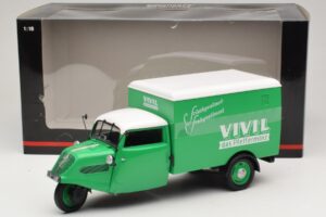 Tempo Hanseat Furgon Vivil Zielony Minichamps 1:18 150099043 Metal — zdjęcie 6 z 6