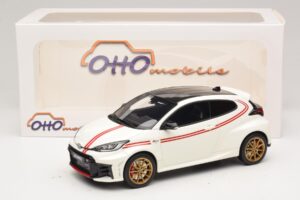 Toyota GR Yaris TGR Italy Edycja Limitowana Pure White Otto 1:18 OT1183 Żywica — zdjęcie 6 z 6