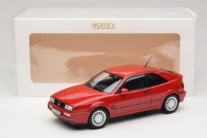 Volkswagen Corrado G60 Tornado Red Edycja Limitowana Norev 1:18 188661 Metal — zdjęcie 8 z 8
