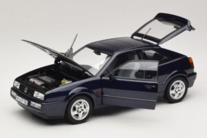 Volkswagen Corrado VR6 Aqua Blue Metallic Edycja Limitowana Norev 1:18 188660 Metal — zdjęcie 2 z 8