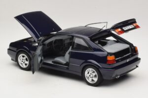 Volkswagen Corrado VR6 Aqua Blue Metallic Edycja Limitowana Norev 1:18 188660 Metal — zdjęcie 5 z 8