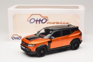 Dacia Duster Mk3 Redust Sport 4x2 Hybrid Metallic Orange Otto 1:18 OT1316 Żywica — zdjęcie 6 z 6