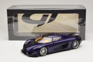 Koenigsegg Regera Fioletowy GT Spirit 1:18 GT973 Żywica — zdjęcie 6 z 6