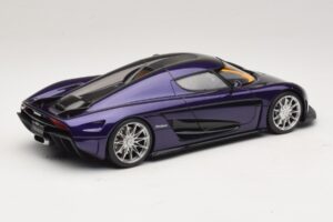 Koenigsegg Regera Fioletowy GT Spirit 1:18 GT973 Żywica — zdjęcie 2 z 6