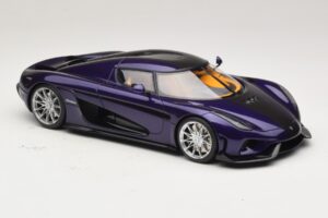 Koenigsegg Regera Fioletowy GT Spirit 1:18 GT973 Żywica — zdjęcie 4 z 6
