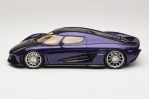Koenigsegg Regera Fioletowy GT Spirit 1:18 GT973 Żywica — zdjęcie 3 z 6