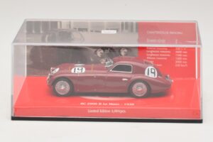Alfa Romeo 8C 2900B #19 R. Sommer / C. Biondetti 24 Hours of Le Mans Winner 1938 Minichamps 1:43 403120473 Metal — zdjęcie 4 z 4