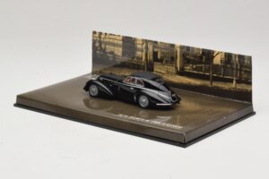 Alfa Romeo 8C 2900B Lungo Czarny Minichamps 1:43 436120421 Metal — zdjęcie 3 z 5