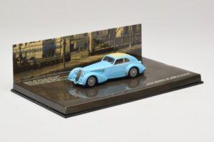 Alfa Romeo 8C 2900B Lungo Jasnoniebieski Minichamps 1:43 436120420 Metal — zdjęcie 2 z 5