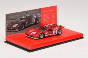 Alfa Romeo T33/3 #10 R. Stommelen / N. Galli ADAC 1000km Nurburgring 1971 Bez Zewnętrznego Pudełka Minichamps 1:43 436711210- — zdjęcie 2 z 4