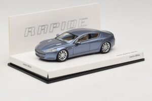 Aston Martin Rapide Niebieski Metalik Minichamps 1:43 437137903 Metal — zdjęcie 2 z 5