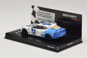 Aston Martin Rapide S #100 Bez / Schubauer 24 Hours of Nurburgring 2013 Minichamps 1:43 437131300 Metal — zdjęcie 3 z 5