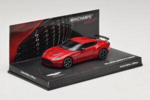 Aston Martin V12 Zagato Czerwony Minichamps 1:43 437137220 Metal — zdjęcie 2 z 5