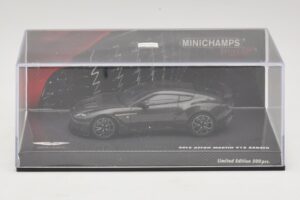Aston Martin V12 Zagato Scintilla Silver Minichamps 1:43 437137221 Metal — zdjęcie 4 z 5