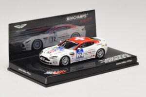 Aston Martin V8 Vantage #72 24 Hours of Nurburgring 2009 Minichamps 1:43 437091372 Metal — zdjęcie 2 z 5