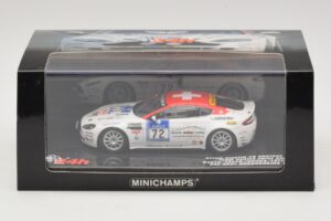 Aston Martin V8 Vantage #72 24 Hours of Nurburgring 2009 Minichamps 1:43 437091372 Metal — zdjęcie 5 z 5