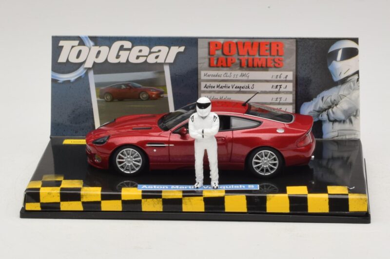 Aston Martin Vanquish S Czerwony Top Gear Z Figurką Minichamps 1:43 519431372 Metal