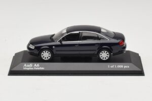 Audi A6 C5 Niebieski Metalik Minichamps 1:43 430010201 Metal