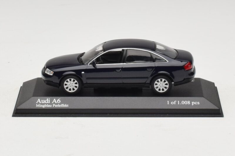 Audi A6 C5 Niebieski Metalik Minichamps 1:43 430010201 Metal