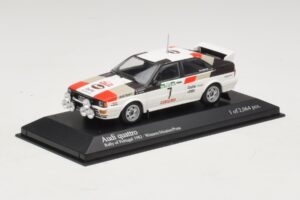 Audi Quattro #7 M. Mouton / F. Pons Pikes Peak International Hill Climb 1984 Minichamps 1:43 AUDI014 Metal — zdjęcie 2 z 4