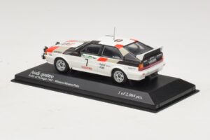 Audi Quattro #7 M. Mouton / F. Pons Pikes Peak International Hill Climb 1984 Minichamps 1:43 AUDI014 Metal — zdjęcie 3 z 4