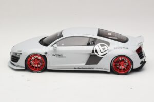 Audi R8 42 Liberty Walk Biały GT Spirit 1:18 GT325 Żywica — zdjęcie 3 z 6
