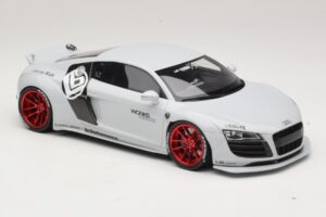 Audi R8 42 Liberty Walk Biały GT Spirit 1:18 GT325 Żywica — zdjęcie 4 z 6