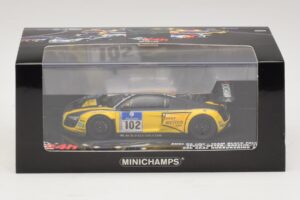 Audi R8 LMS GT3 #102 H-J. Stuck / H. Heyer Black Falcon 24 Hours of Nurburgring 2010 Minichamps 1:43 437101912 Metal — zdjęcie 5 z 5