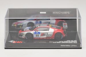 Audi R8 LMS GT3 #99 F. Biela / M. Fassler Phoenix Racing 24 Hours of Nurburgring 2010 Minichamps 1:43 437101999 Metal — zdjęcie 4 z 5