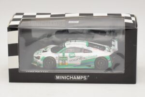Audi R8 LMS Montaplast By Land-Motorsport #28 C. Haase / S. Ortelli ADAC GT Masters 2016 Minichamps 1:43 437161198 Metal — zdjęcie 4 z 4