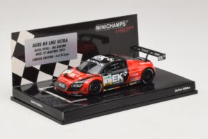 Audi R8 LMS Ultra #1 EK S. Asch / Stoll ADAC GT Masters 2013 Minichamps 1:43 437130101 Metal — zdjęcie 2 z 5