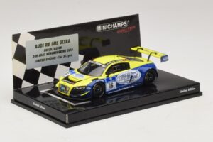 Audi R8 LMS Ultra #16 Busch 24 Hours of Nurburgring 2013 Minichamps 1:43 437130116 Metal — zdjęcie 2 z 5