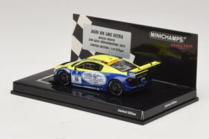 Audi R8 LMS Ultra #16 Busch 24 Hours of Nurburgring 2013 Minichamps 1:43 437130116 Metal — zdjęcie 3 z 5