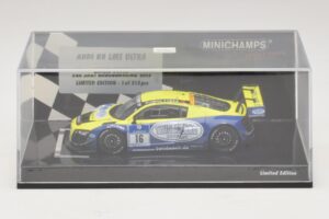 Audi R8 LMS Ultra #16 Busch 24 Hours of Nurburgring 2013 Minichamps 1:43 437130116 Metal — zdjęcie 4 z 5