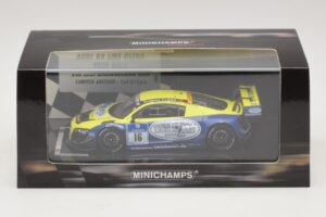 Audi R8 LMS Ultra #16 Busch 24 Hours of Nurburgring 2013 Minichamps 1:43 437130116 Metal — zdjęcie 5 z 5